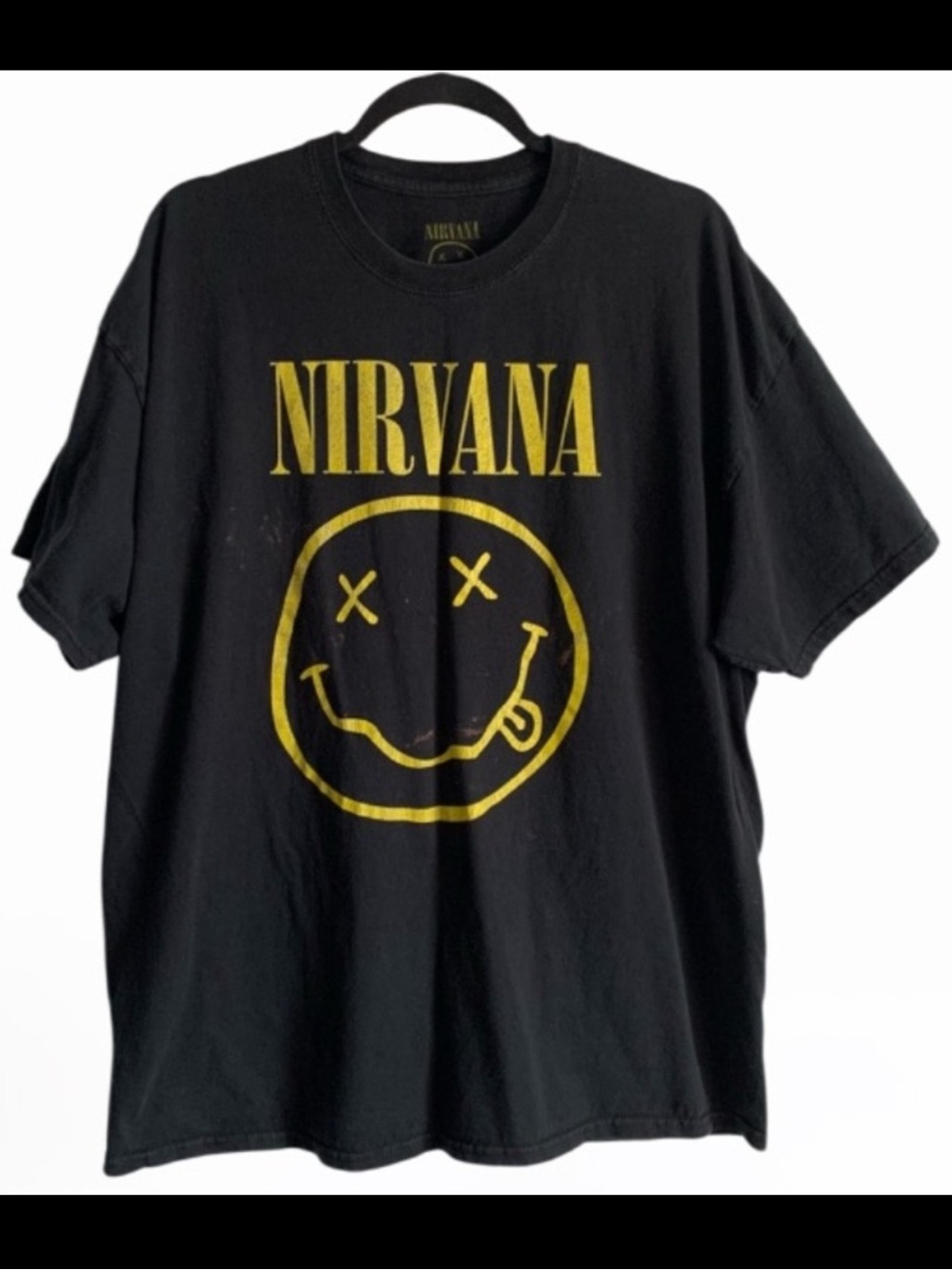 NIRVANA 100% Cotton Smiley Face Tee